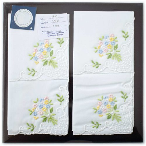 Embroidered handkerchief 3845-C